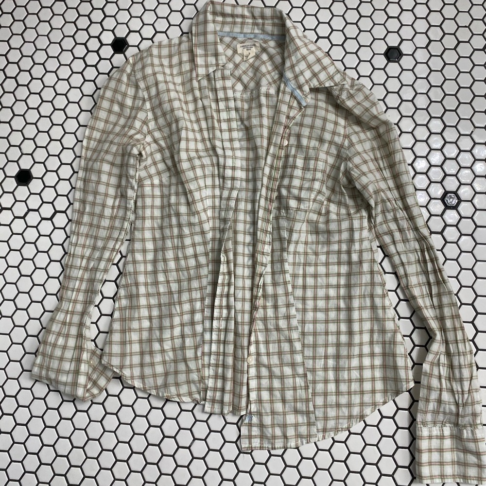 American eagle outfitters button down shirt size 4